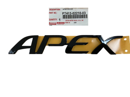 2021-2022 COROLLA SEDAN APEX EMBLEM GENUINE TOYOTA