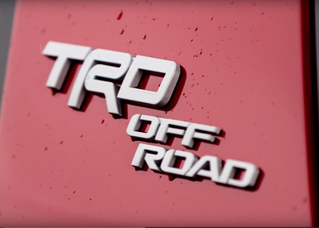 Genuine Toyota 2017-2024 4Runner TRD Off Road Badge Emblem OEM PT413-89170