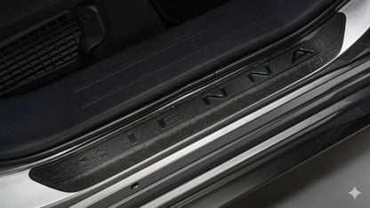 Toyota Sienna Door Sill Protector Black PT747-08210-02 2021 2022 2023 2024 2025