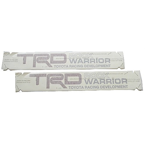 Toyota Tundra 2009-2013 TRD ROCK WARRIOR Sticker Decal Set of 2 PT747-34090-RW