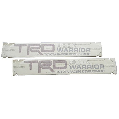 Toyota Tundra 2009-2013 TRD ROCK WARRIOR Sticker Decal Set of 2 PT747-34090-RW