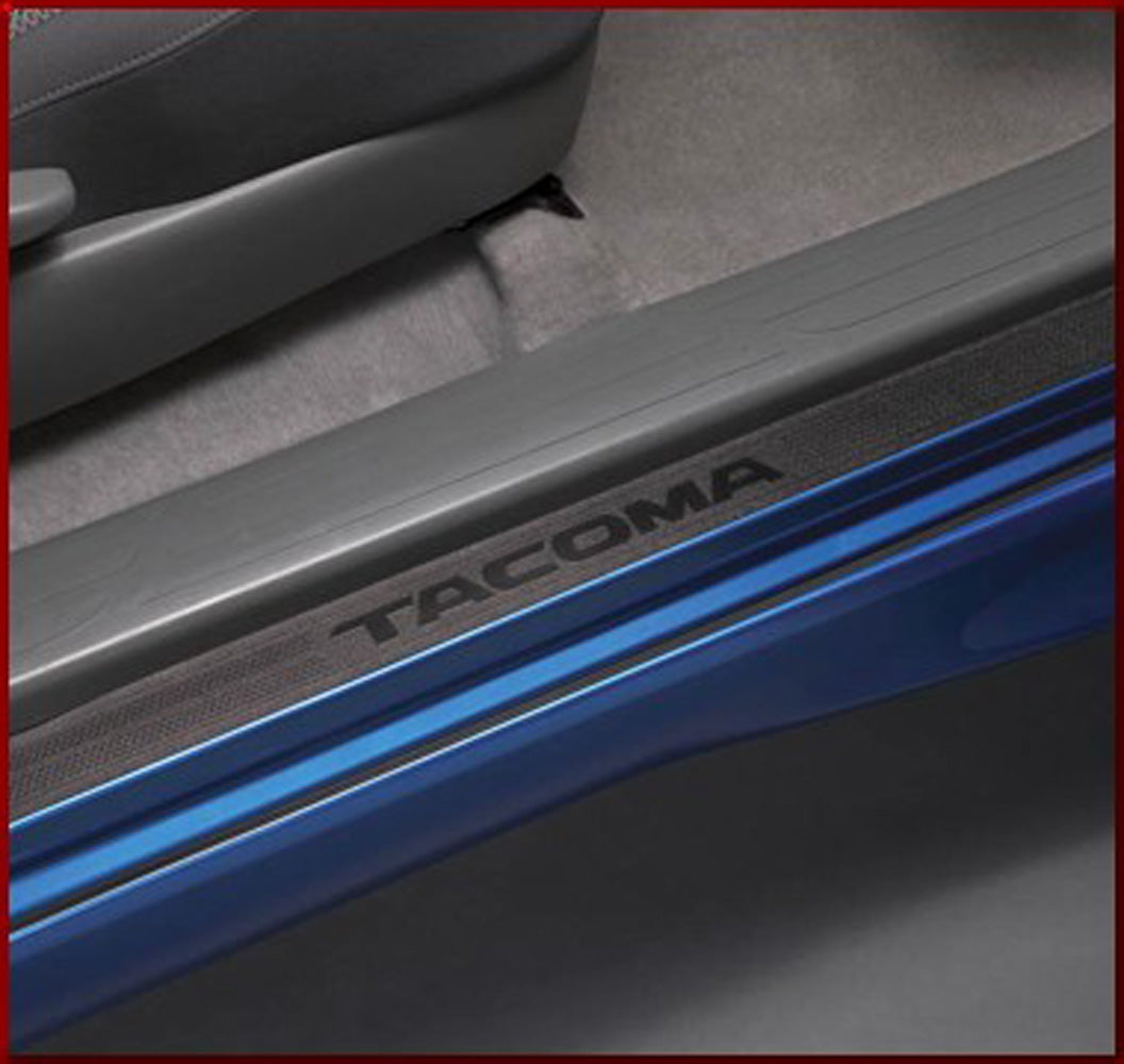 OEM 2005 - 2015 TOYOTA TACOMA ACCESS CAB DOOR SILL PROTECTORS