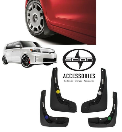 2011-2015 XB MUDGUARD / MUDFLAP SET PT769-52001 GENUINE SCION ACCESSORY