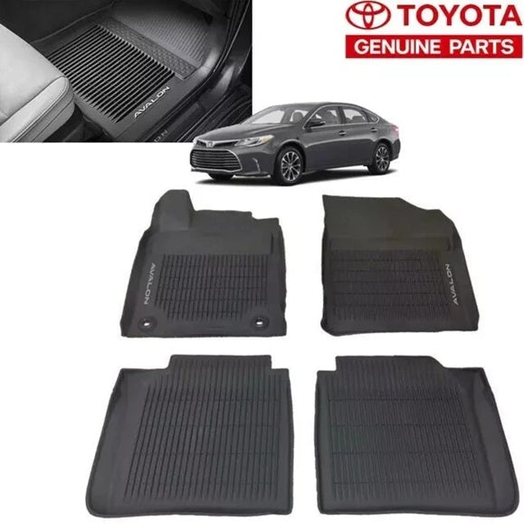 Genuine (2013-2016) Toyota Avalon Sedan All Weather Floor Mats (PT908-07165-02)
