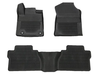 Fits Tundra Crew Max 14-18 Floor Mat Black Rubber ALL Weather Liners Genuine OEM
