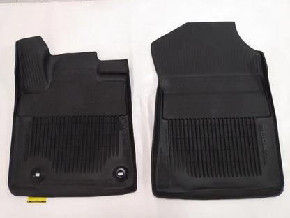 Fits Tundra Crew Max 14-18 Floor Mat Black Rubber ALL Weather Liners Genuine OEM