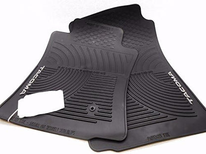 2005-2006-2007 Toyota Tacoma All Weather OEM 2 piece rubber floor mats