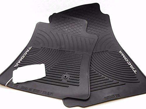 2005-2006-2007 Toyota Tacoma All Weather OEM 2 piece rubber floor mats