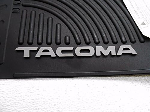 2005-2006-2007 Toyota Tacoma All Weather OEM 2 piece rubber floor mats