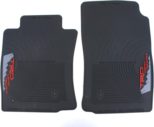 2005-2011 TACOMA TRD ALL WEATHER FRONT FLOOR MATS PT908-350RW-02 GENUINE TOYOTA