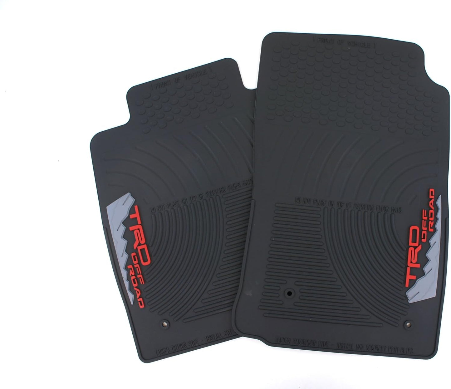 2005-2011 TACOMA TRD ALL WEATHER FRONT FLOOR MATS PT908-350RW-02 GENUINE TOYOTA