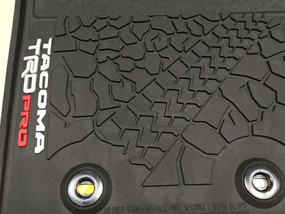 2016-2023 TOYOTA TACOMA TRD PRO ALL WEATHER/RUBBER FLOOR MAT ATM PT908-35200-02