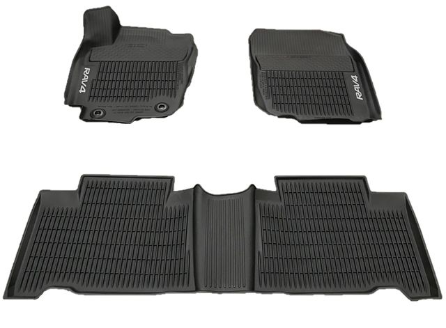 2016 2017 2018 Rav4 Hybrid 3 PC OEM All Weather Floor Liners Mats PT908-42166-20