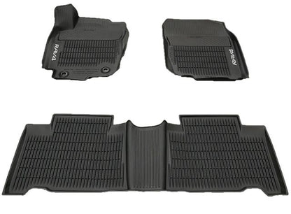 2016 2017 2018 Rav4 Hybrid 3 PC OEM All Weather Floor Liners Mats PT908-42166-20