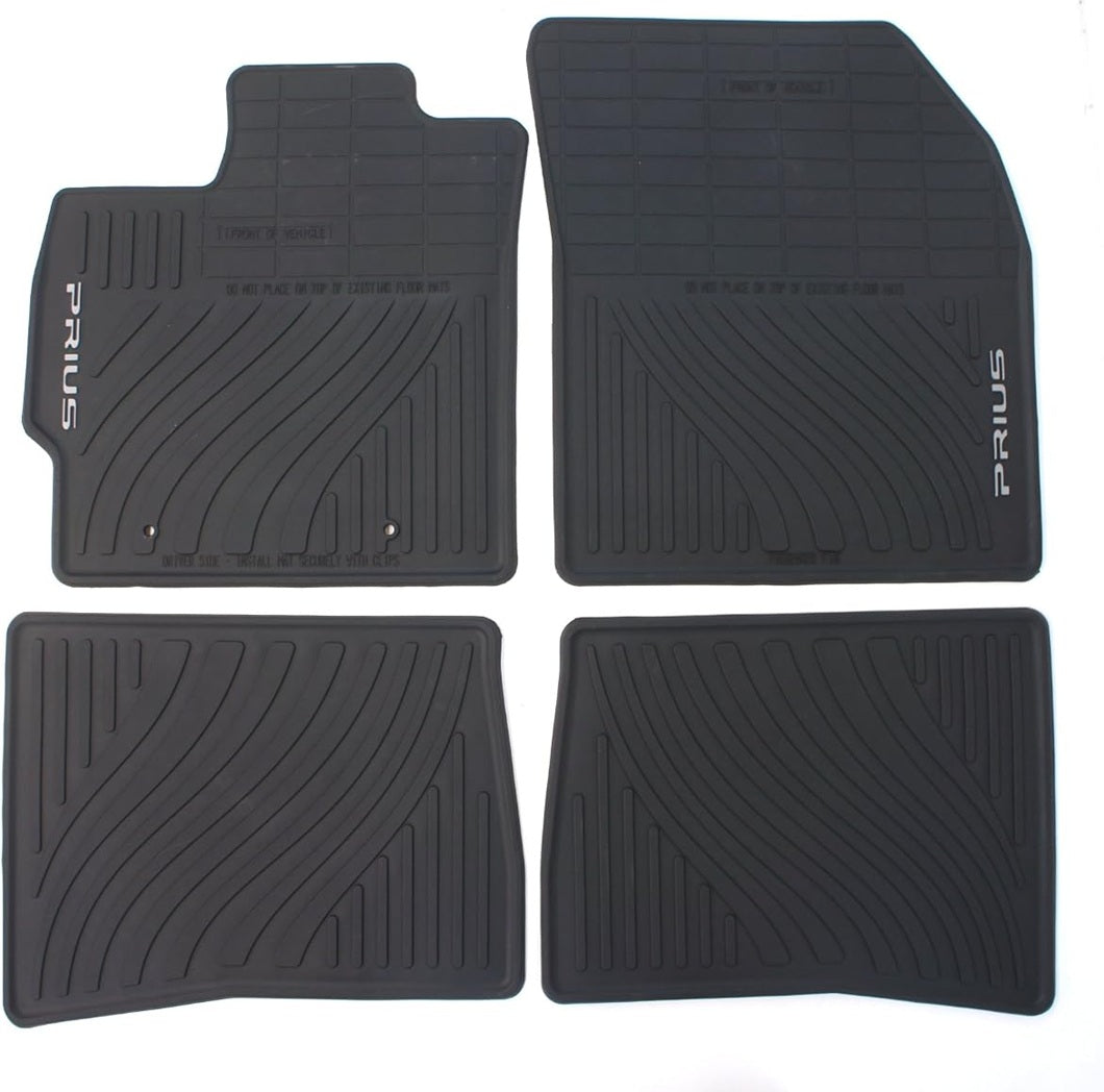 2010-2011 PRIUS ALL WEATHER FLOOR MATS PT908-47110-20 GENUINE TOYOTA ACCESSORY