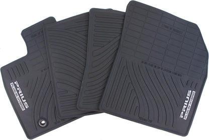 Toyota Prius Plug In 12-15 Factory All Weather Rubber Floor Mats Genuine OEM OE