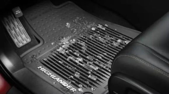 Toyota Highlander 2014 - 2019 All Weather Floor Liners Genuine OEM Set of 3