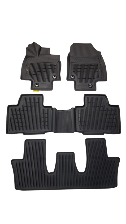 TOYOTA GRAND HIGHLANDER 2024-2026 7-PASSANGER ALL WEATHER FLOOR MATS