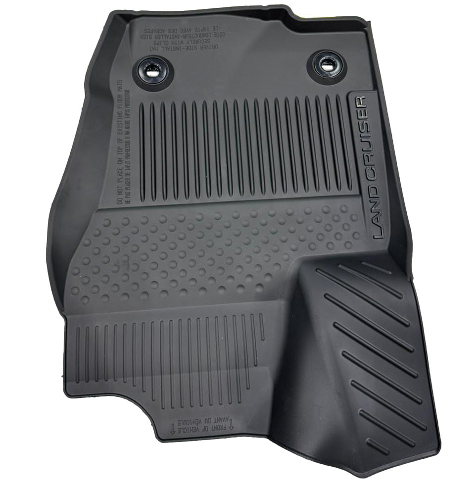 2024-2025 LAND CRUISER ALL WEATHER RUBBER FLOOR LINERS GENUINE PT908-60240-20
