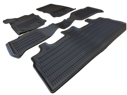 2025-2026 4RUNNER NON HYBRID W/3RD ROW ALL WEATHER FLOOR LINER MATS OEM TOYOTA