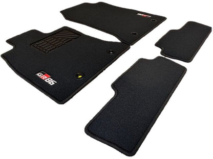 2022-2025 GR 86 Carpet FLOOR Mats BLACK PT919-18221-20 GENUINE TOYOTA ACCESSORY