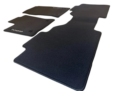 OEM 2022-2025 TUNDRA CREWMAX OEM BLACK CARPET FLOOR MATS PT919-34220-20 GENUINE