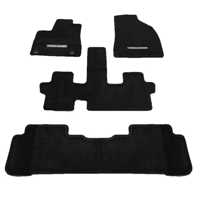 2014-2019 HIGHLANDER CARPET FLOOR MATS 7 PASSENGER PT926-48191-20 GENUINE TOYOTA