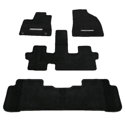 2014-2019 HIGHLANDER CARPET FLOOR MATS 7 PASSENGER PT926-48191-20 GENUINE TOYOTA