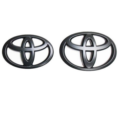 2010-2024 Toyota 4Runner Black Emblems PT948-89190-02 2PC Blackout Overlay Badge