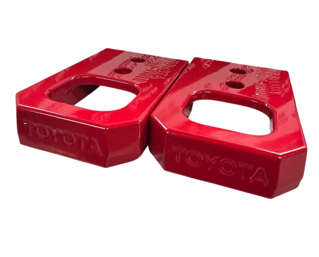 2024 Tacoma & 2025 4Runner Genuine Toyota OEM Red Front Tow Hooks PT974-35250