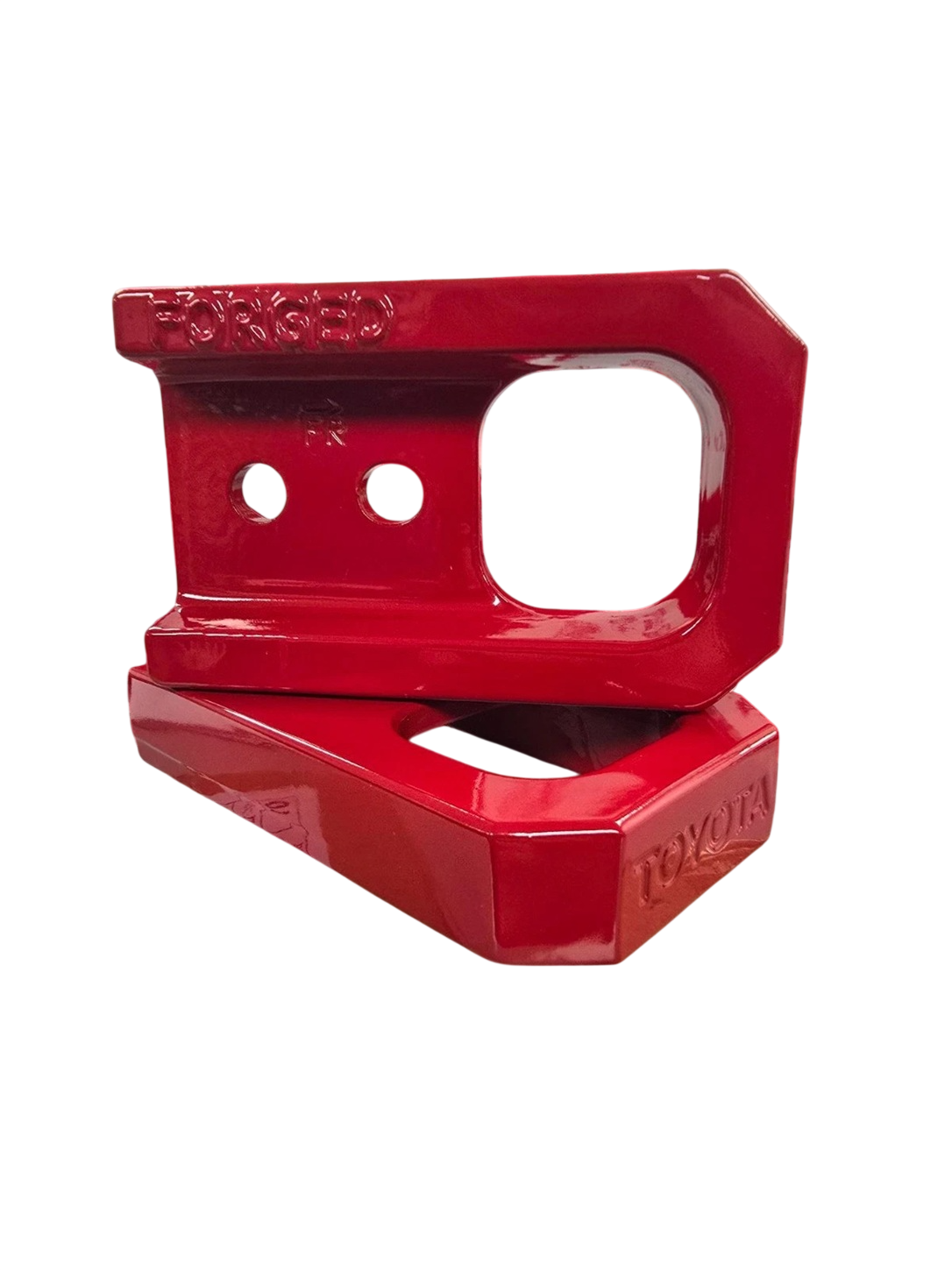 2024 Tacoma & 2025 4Runner Genuine Toyota OEM Red Front Tow Hooks PT974-35250