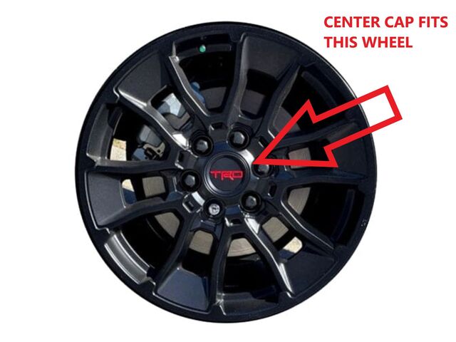 OEM Toyota TRD Center Cap PT998-34221-2F 2022-2023 Tundra, 4Runner/HV