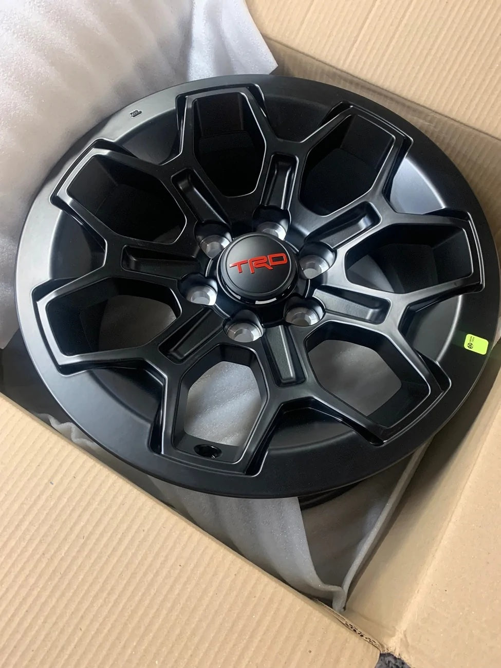 2024-2026 Toyota 4Runner Tacoma TRD OEM Black Center Cap PT998-35240-F2