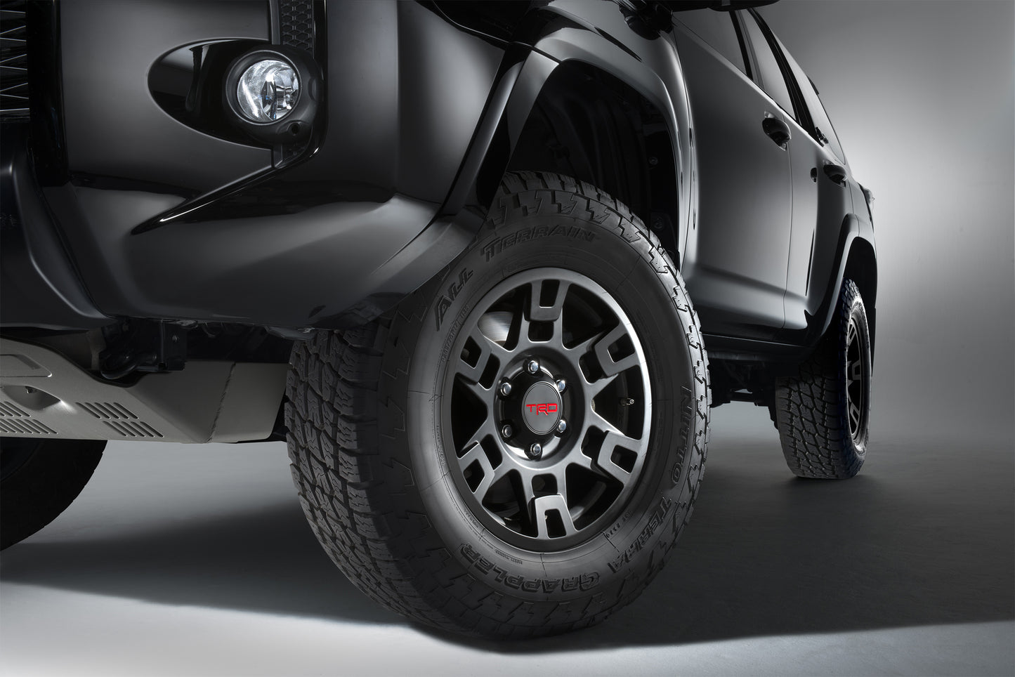 Toyota 4Runner Tacoma FJ Cruiser 17 inch TRD Black Wheels (single)