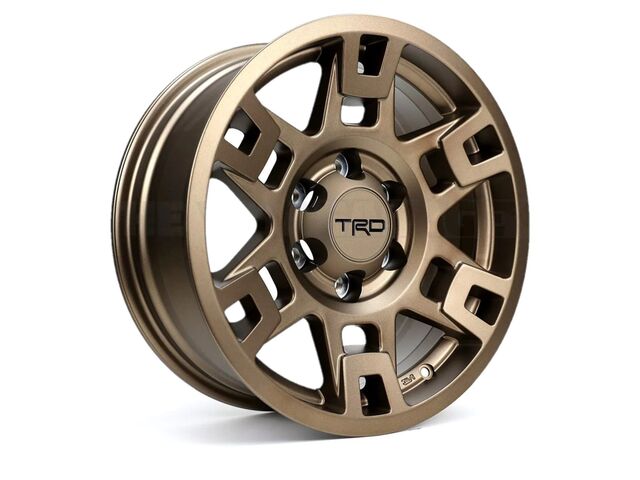 2007-2023 TACOMA FJ 4RUNNER NEW FACTORY TRD 17" ALLOY 6 SPOKE BRONZE WHEEL