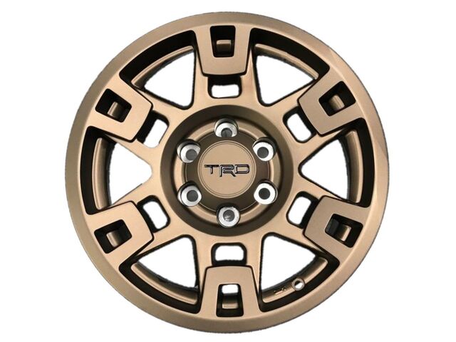 2007-2023 TACOMA FJ 4RUNNER NEW FACTORY TRD 17" ALLOY 6 SPOKE BRONZE WHEEL