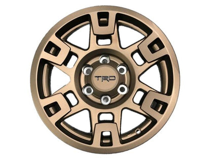 2007-2023 TACOMA FJ 4RUNNER NEW FACTORY TRD 17" ALLOY 6 SPOKE BRONZE WHEEL