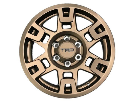 2007-2023 TACOMA FJ 4RUNNER NEW FACTORY TRD 17" ALLOY 6 SPOKE BRONZE WHEEL