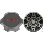 Center Cap Gray With TRD Logo Fit For Toyota 4Runner Tacoma FJ Cruiser Genuine