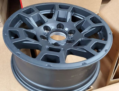 2010-2024 4RUNNER TRD PRO 17" ALLOY 6 SPOKE MATTE BLACK WHEEL OEM