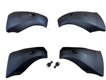 16-22 PRIUS ROOF RACK CROSS BAR END COVERS W/KEY GENUINE TOYOTA PW301-47001