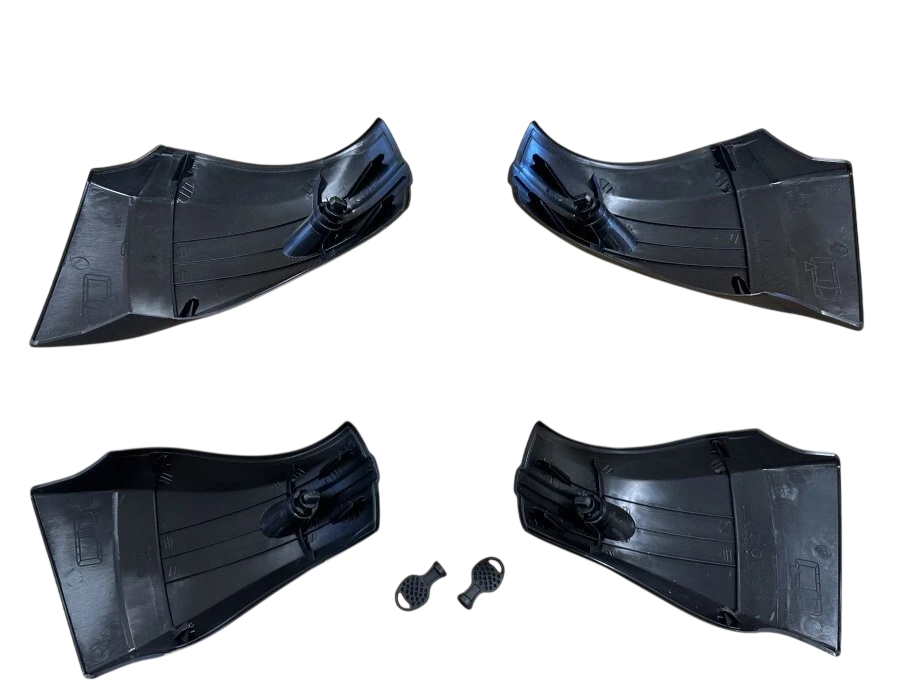 16-22 PRIUS ROOF RACK CROSS BAR END COVERS W/KEY GENUINE TOYOTA PW301-47001