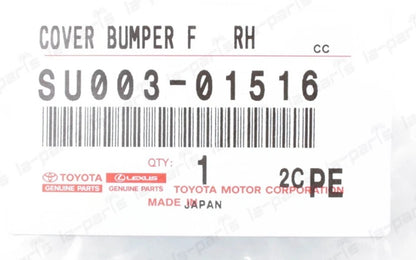 OEM SCION FR-S BUMPER HOLE COVER SU003-01516 FITS 2013-2016 PASSENGER SIDE