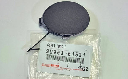 GENUINE TOYOTA SCION 13-16 FR-S DARK GRAY 61K FRONT TOW HOOK COVER SU003-01521