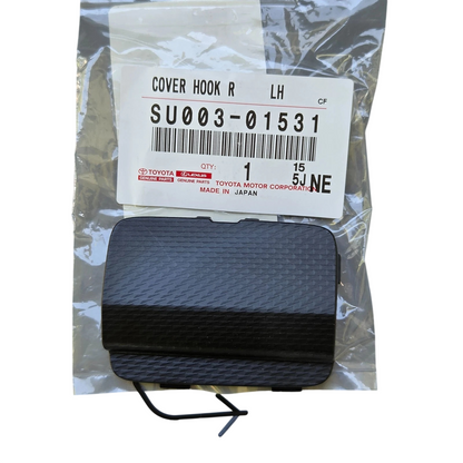 GENUINE TOYOTA SCION 13-16 FR-S 86 LEFT REAR BUMPER TOW EYE CAP SU003-01531