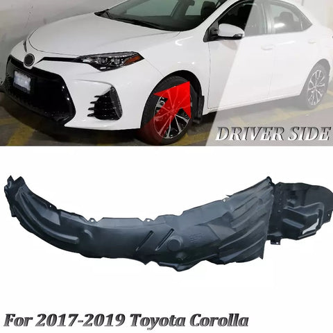 Driver Side Front Fender Inner Panel For 2017 2018 2019 Toyota Corolla TO1248210