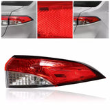 For 2020 2023 Toyota Corolla Rear Outer Tail Light Passenger Side Tail lamp RH