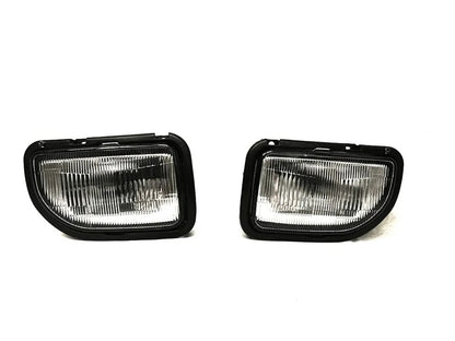 Fit 1991-1995 Toyota MR2 Front Driving Fog Light W/ Harness and Bulbs Clear Pair