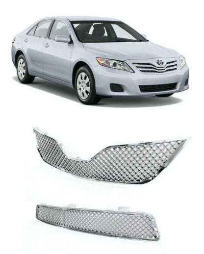 TOYOTA CAMRY 2010-2011 Upper And Lower Grille Combo Chrome (SET 2)