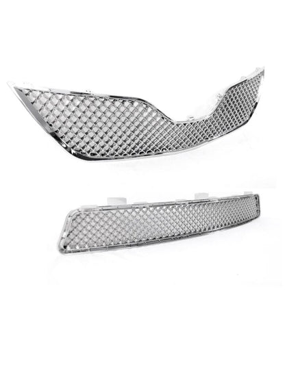 TOYOTA CAMRY 2010-2011 Upper And Lower Grille Combo Chrome (SET 2)